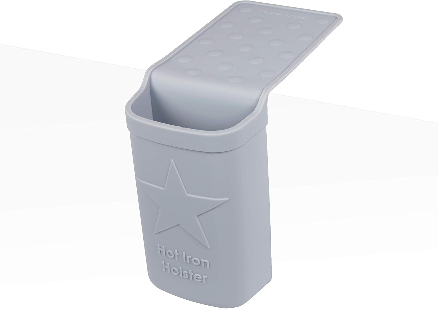 Hot Iron Holster | Adhesive-Free Silicone Storage Pocket for Organization and Travel | Heat Resistant to 500°F | Ideal