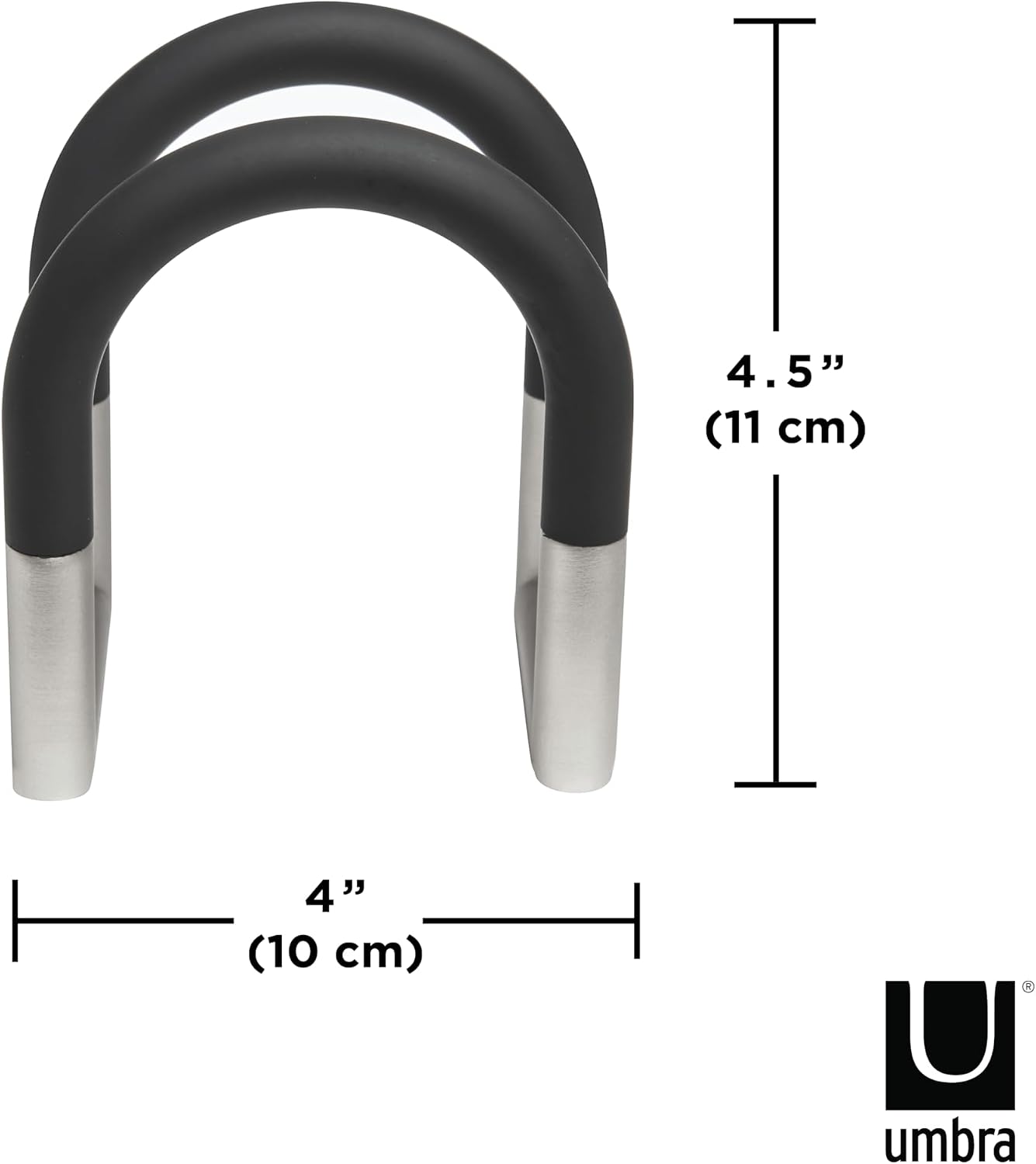Swivel Napkin Holder / Black/nickel