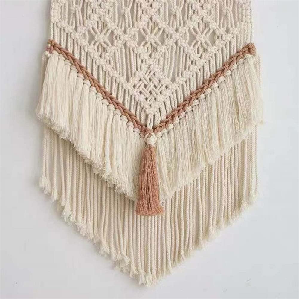 Hanging Macrame Tapestry Dream Catchers Hand Woven Tapestries Boho Wall Art Decor Home / 30"L x 18"W