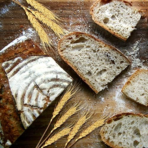 600 Stems Natural Dried Wheat Stalks, 18 inches Dried Wheat Grass Bundle Wheat Sheaves Wreath for Flowers Arrangement Wedding Table Centerpieces Home Kitchen Office DIY Party Décor