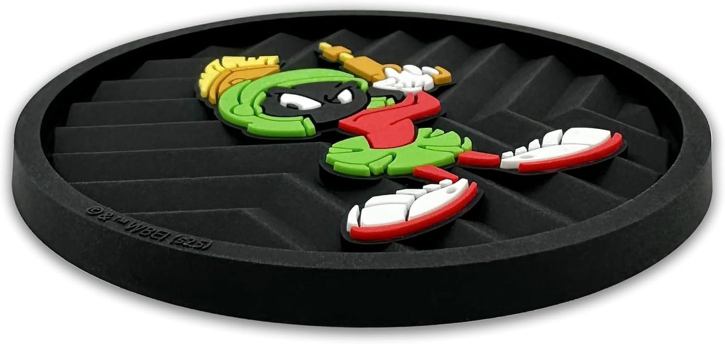 Officially Licensed Looney Tunes the Martian Automotive 3D Textured Silicone Coasters / Marvin