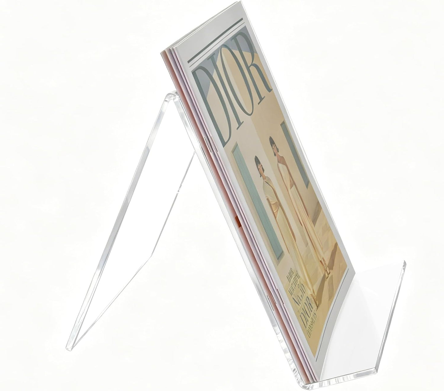 Acrylic Book Stand / 6 x 8 / Clear