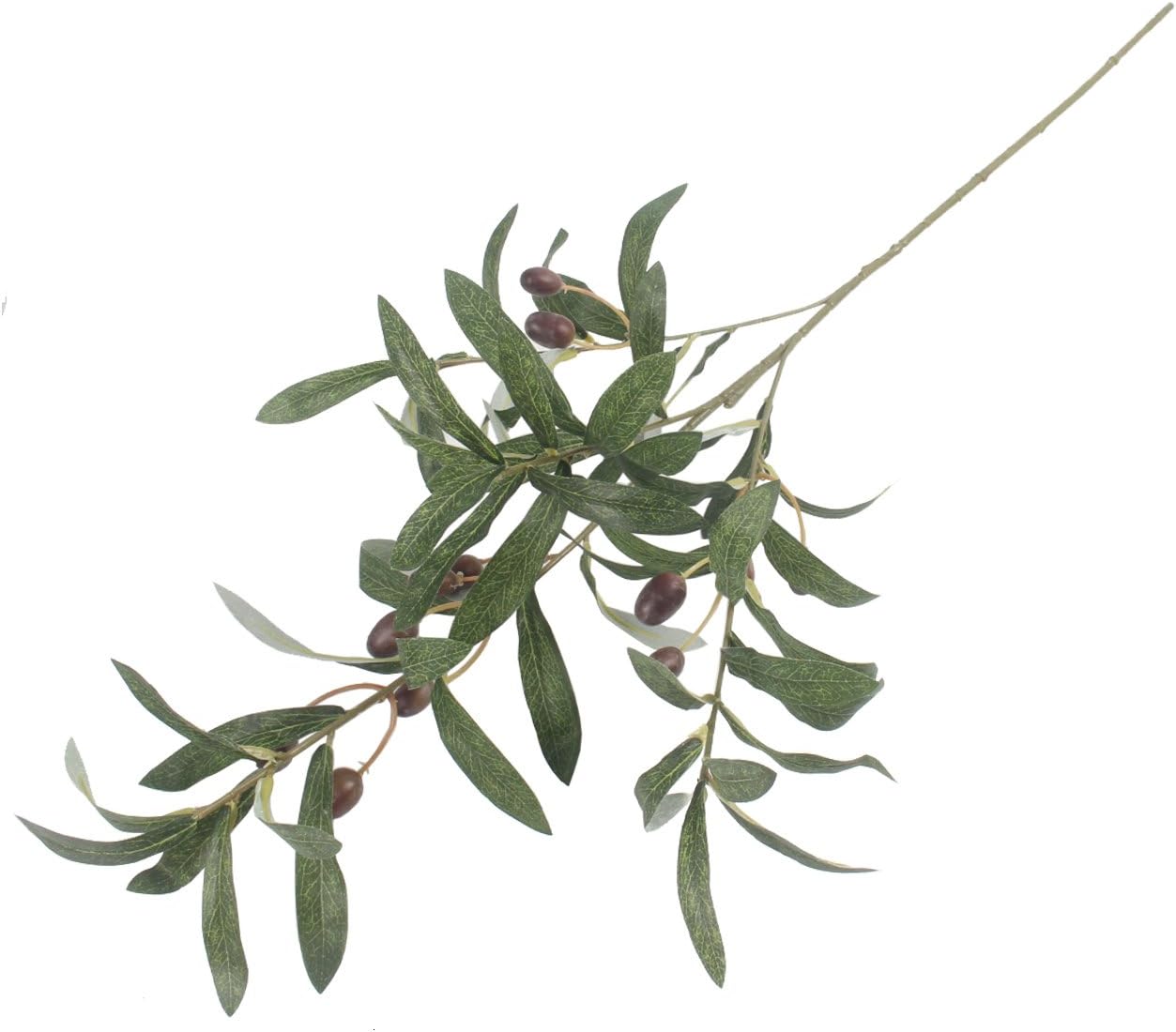 Artificial Olive Branch Stems / Green / 28 Inch / Set of 5