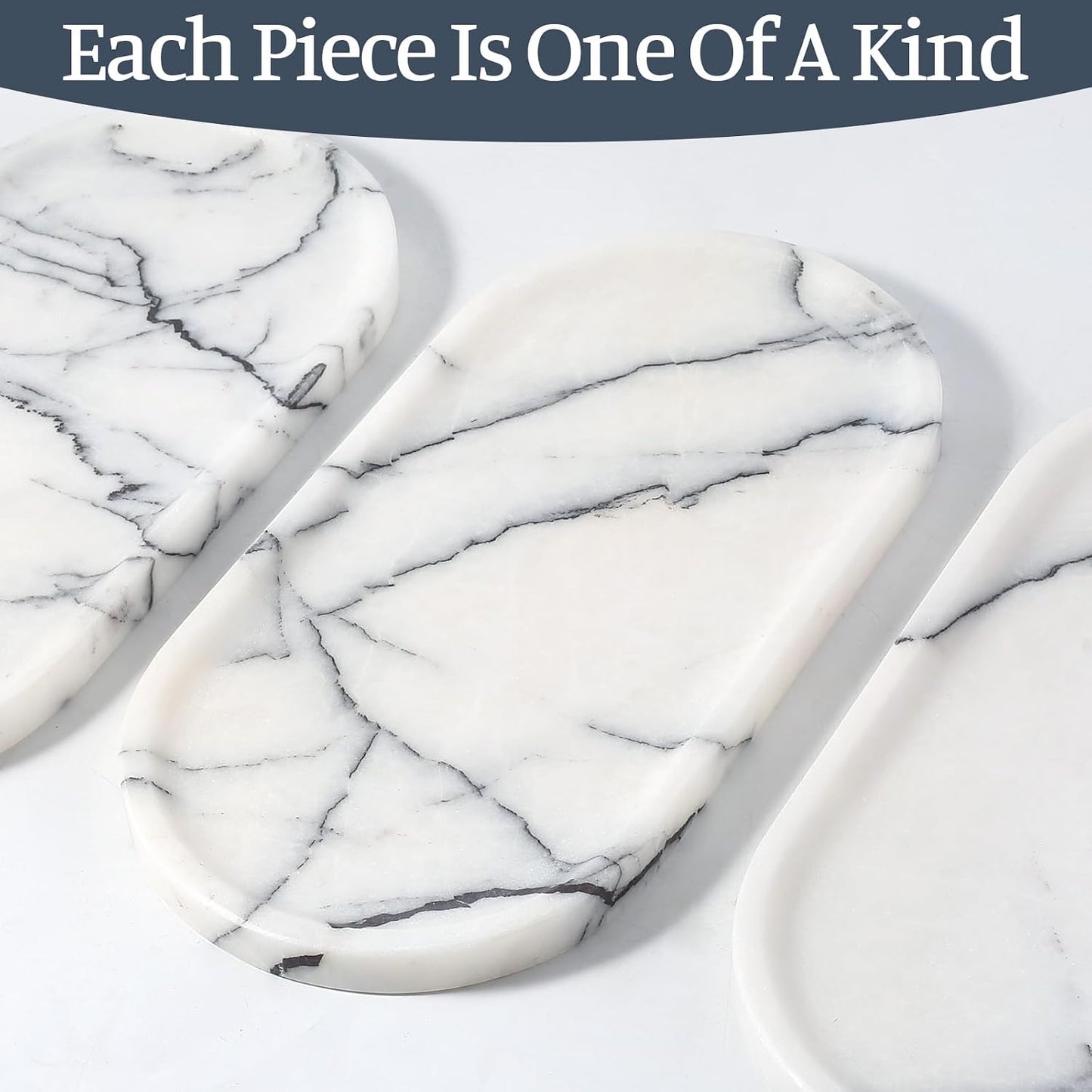 Candles / Marble Tray / Milas Lilac / 12 x 6 x 0.8 / Natural