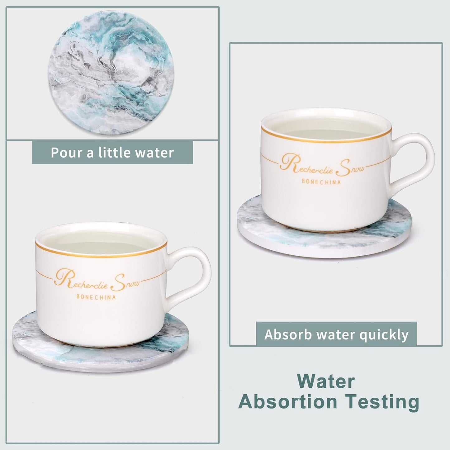 Holders / Coasters / Blue-02 / Set of 6