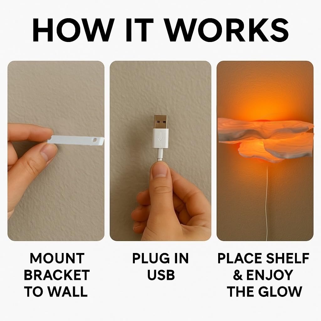 15-Color LED Wall Light