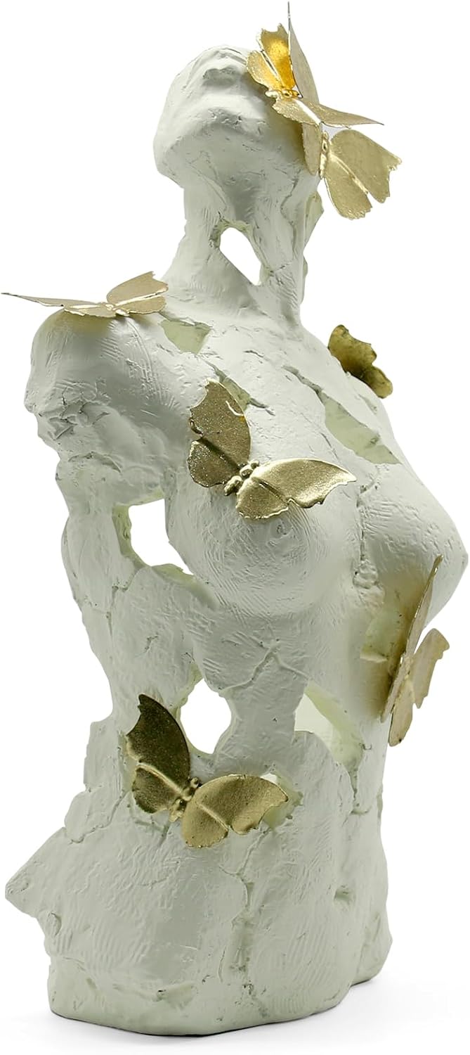 Aphrodite Statue / Body Figurine Art Decor / Beige