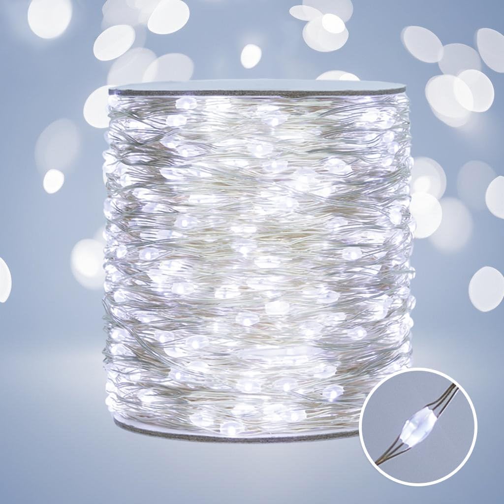 Minetom Halloween Curtain Lights, 300 LEDs Twinkle Fairy Lights, 8 Modes