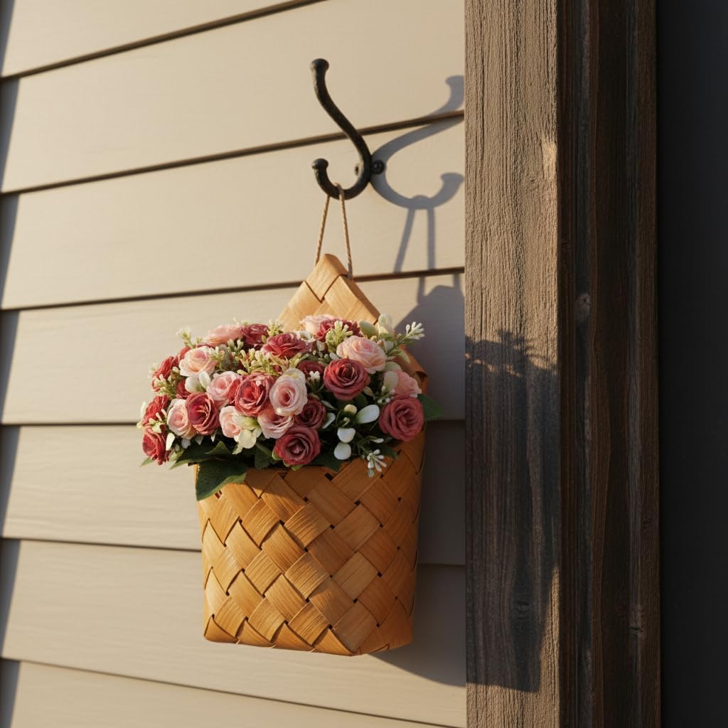 Artificial Hanging Flowers / Deep Pink