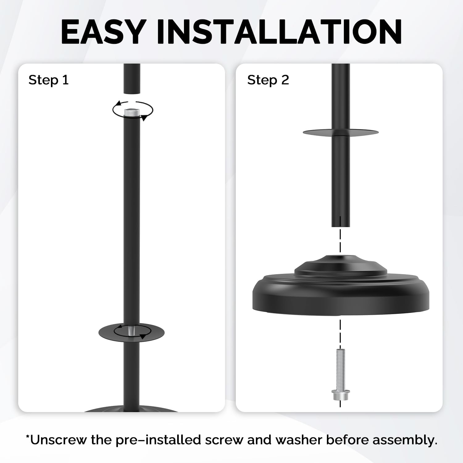 Matte Black Toilet Paper Holder Stand with Storage, 4 Extra Rolls | 304 Stainless Steel, Stable Weighted