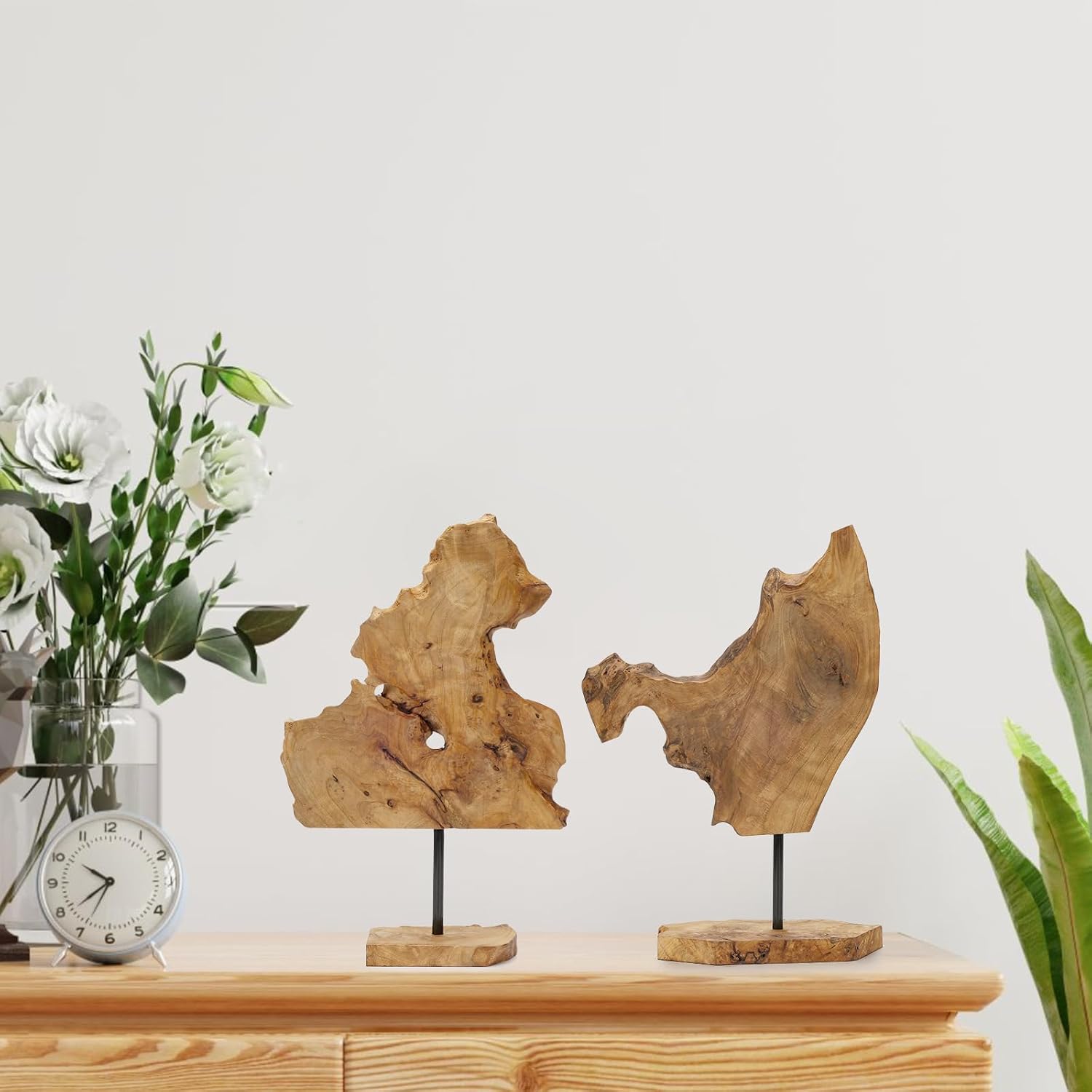 Unique Rustic Tabletop Decor / Irregular*2