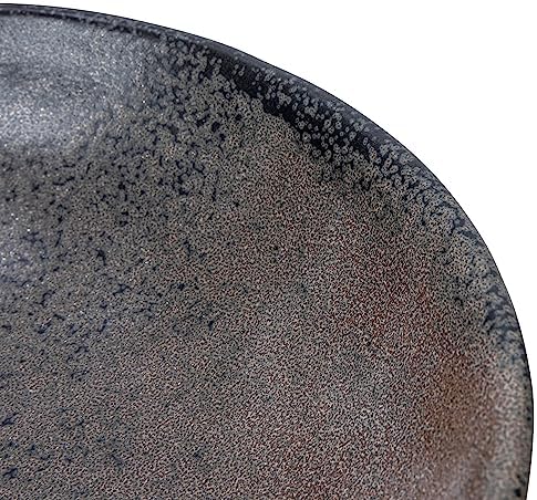 Handle and Base / Black / 8.0" Round x 3.75" Tall