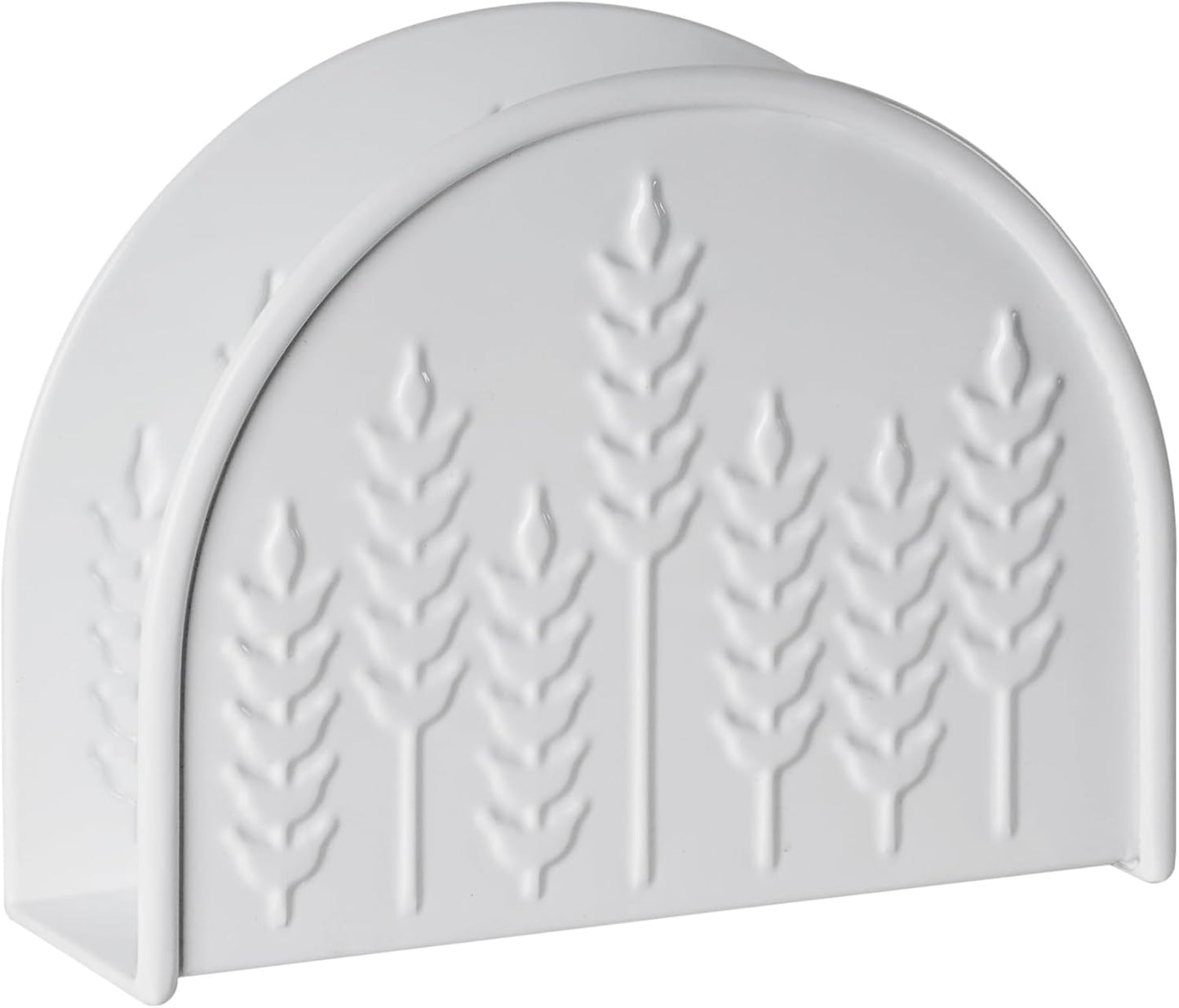 White Napkin Holder / Ear of Wheat White