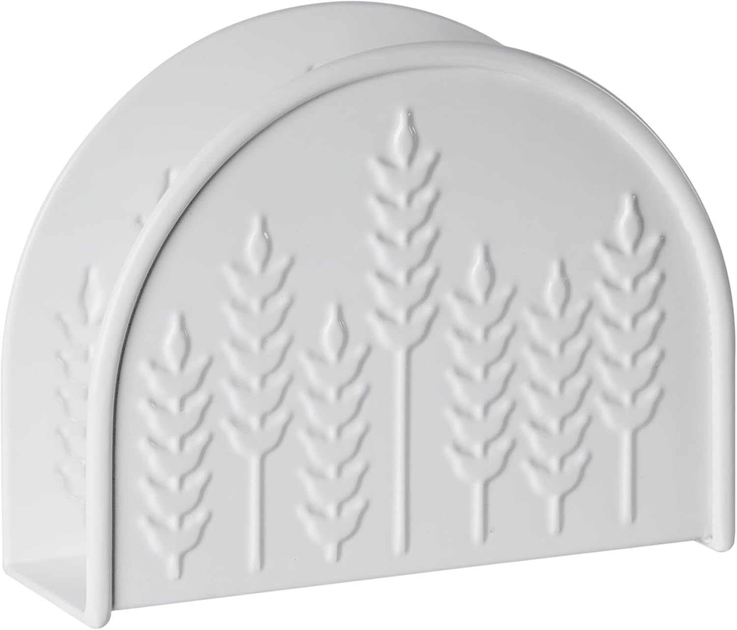 White Napkin Holder / Ear of Wheat White