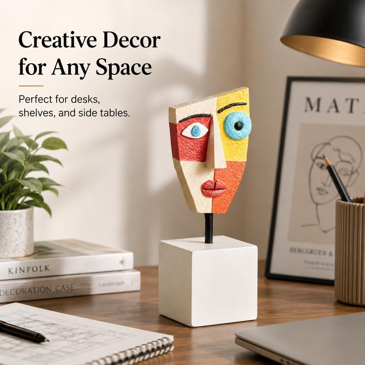 Mid Century Modern Statue / D