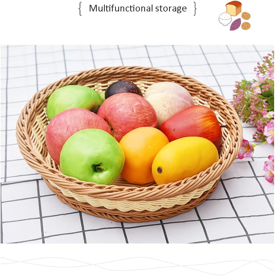 Woven Egg Baskets / Bicolor / Medium