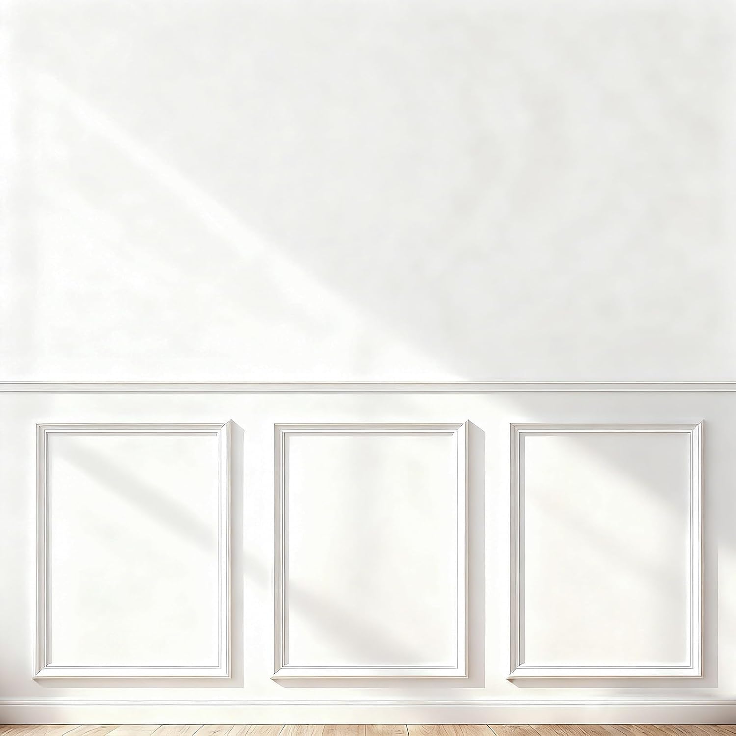 Wall Molding + Chair Rail Trim / 20 x 27 / + Trim Set / Set of 3
