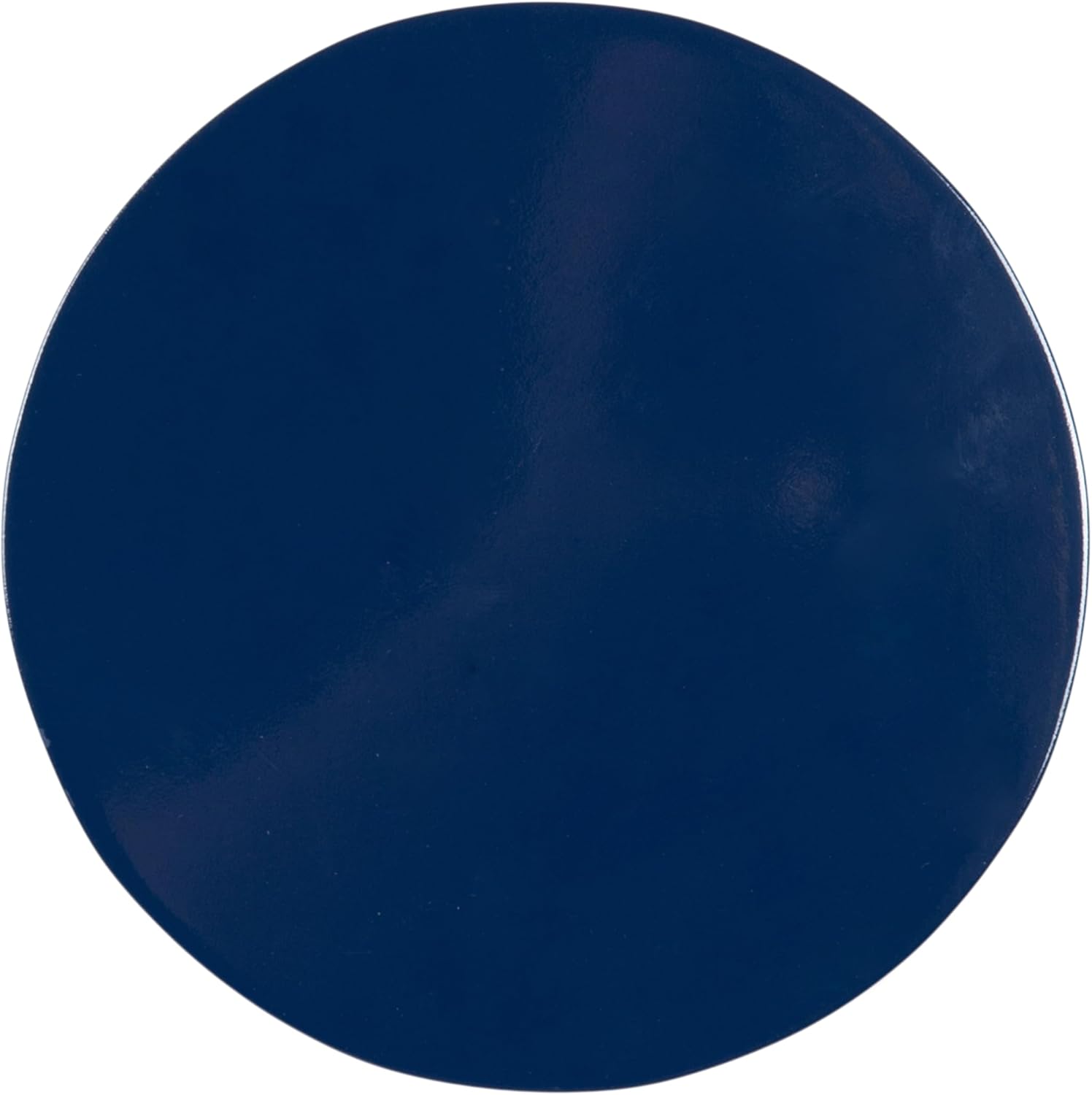 Dahl Modern Wooden Round Drink Table / Navy Blue / 8 x 8 x 23