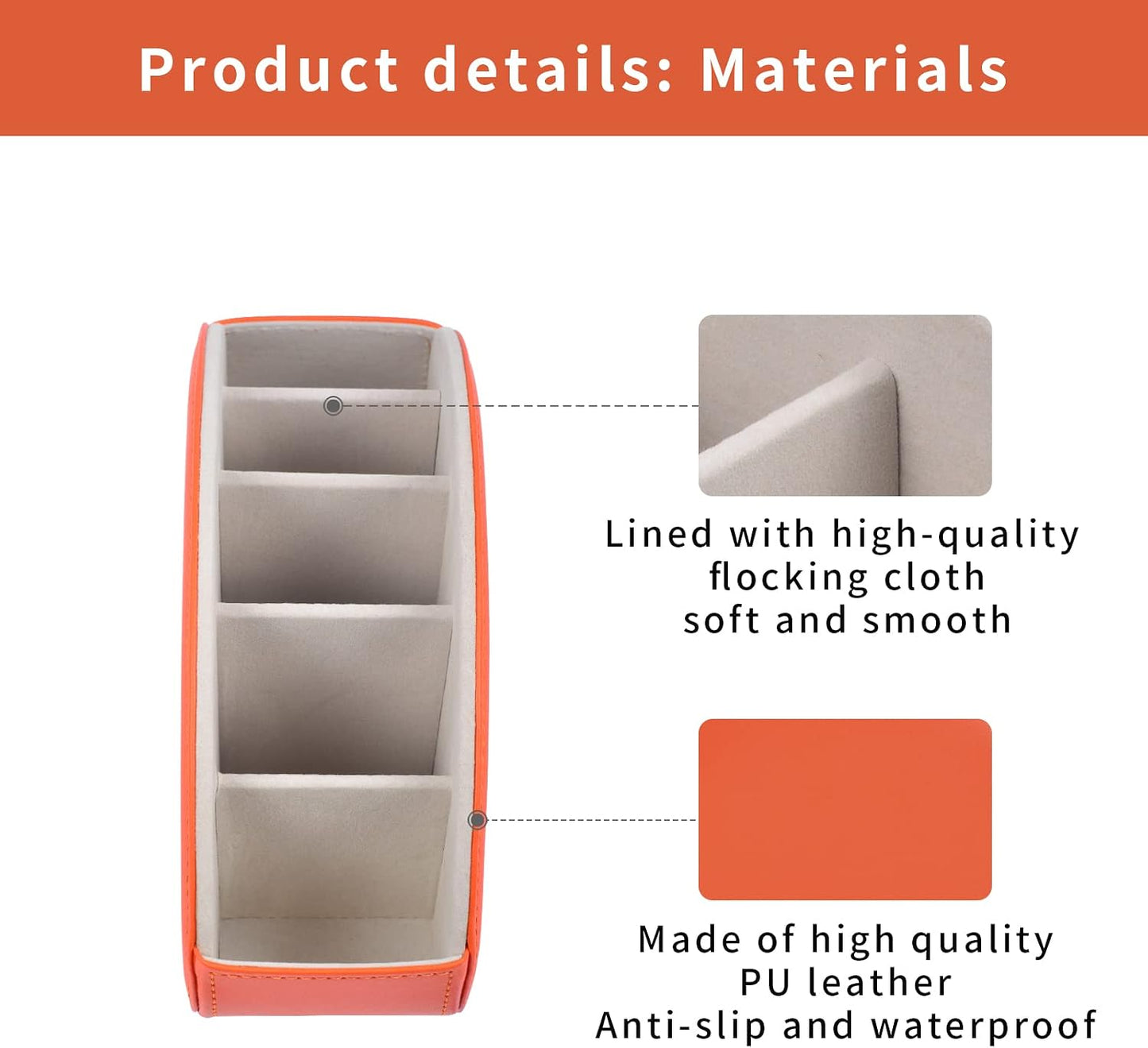 Remote Control Holder / Orange