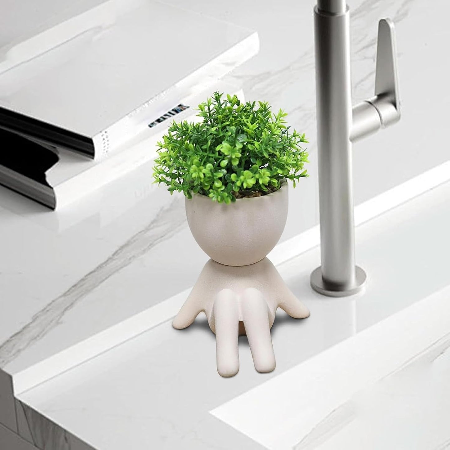 Fake Plants / Small Fake Plant / Khaki-b