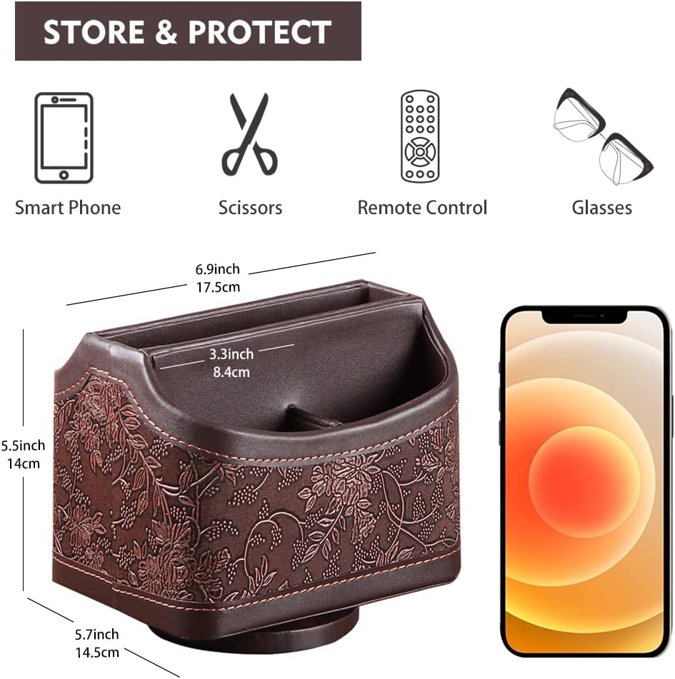 360° Rotating Remote Control Holder / Antique
