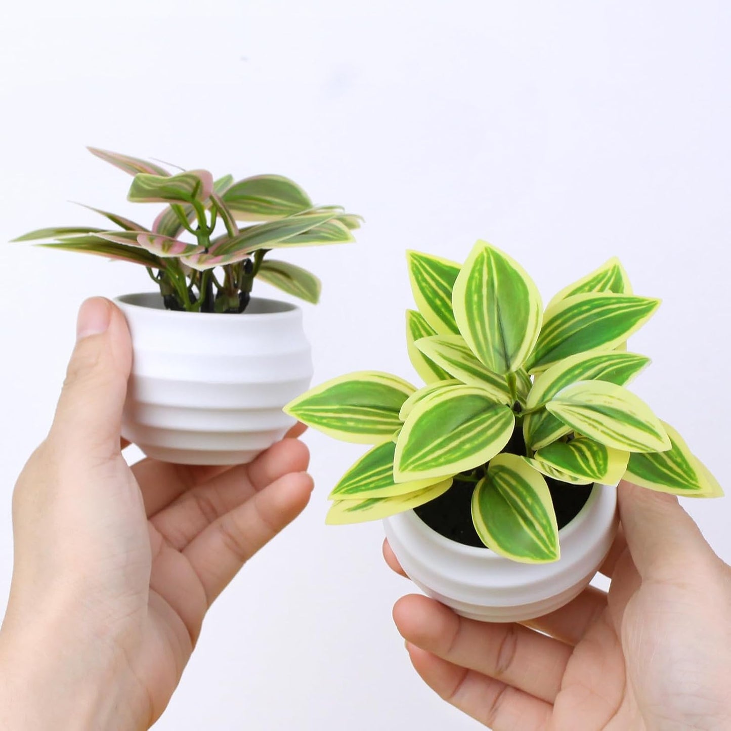 Artificial Potted Plants / Set of 6