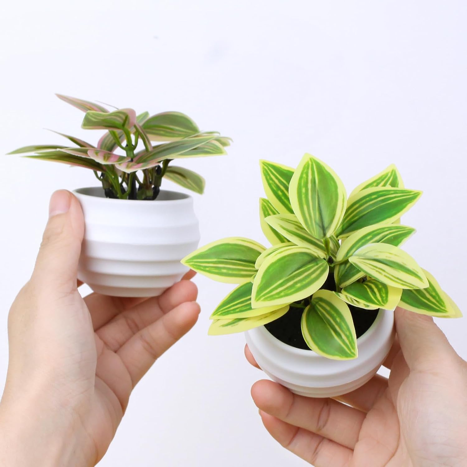 Artificial Potted Plants / Set of 6