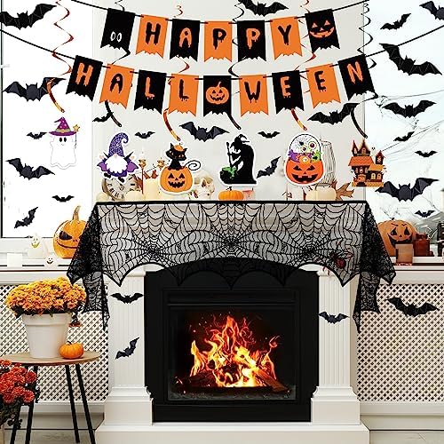 Halloween Decorations Indoor Halloween Festive Decor Happy Halloween Banner