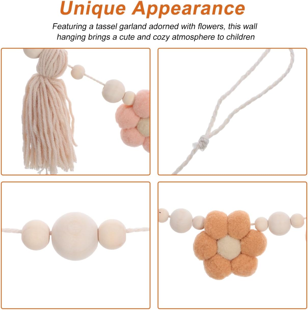 Boho Tassel Garland / 78.74 Inch
