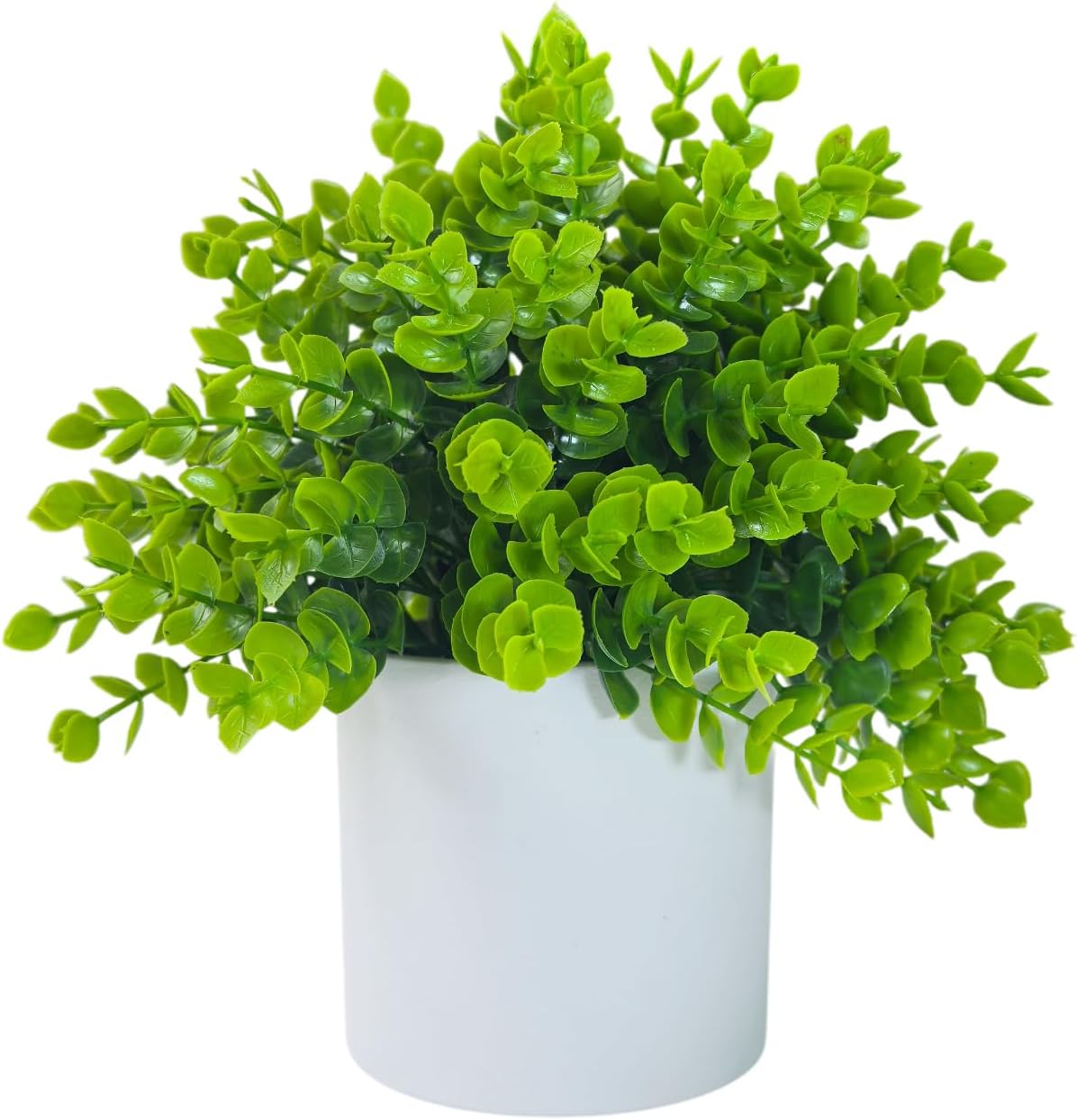 Small Fake Plants Artificial Potted Plants Faux House Plants Mini Pot Plastic / 3# / Set of 4