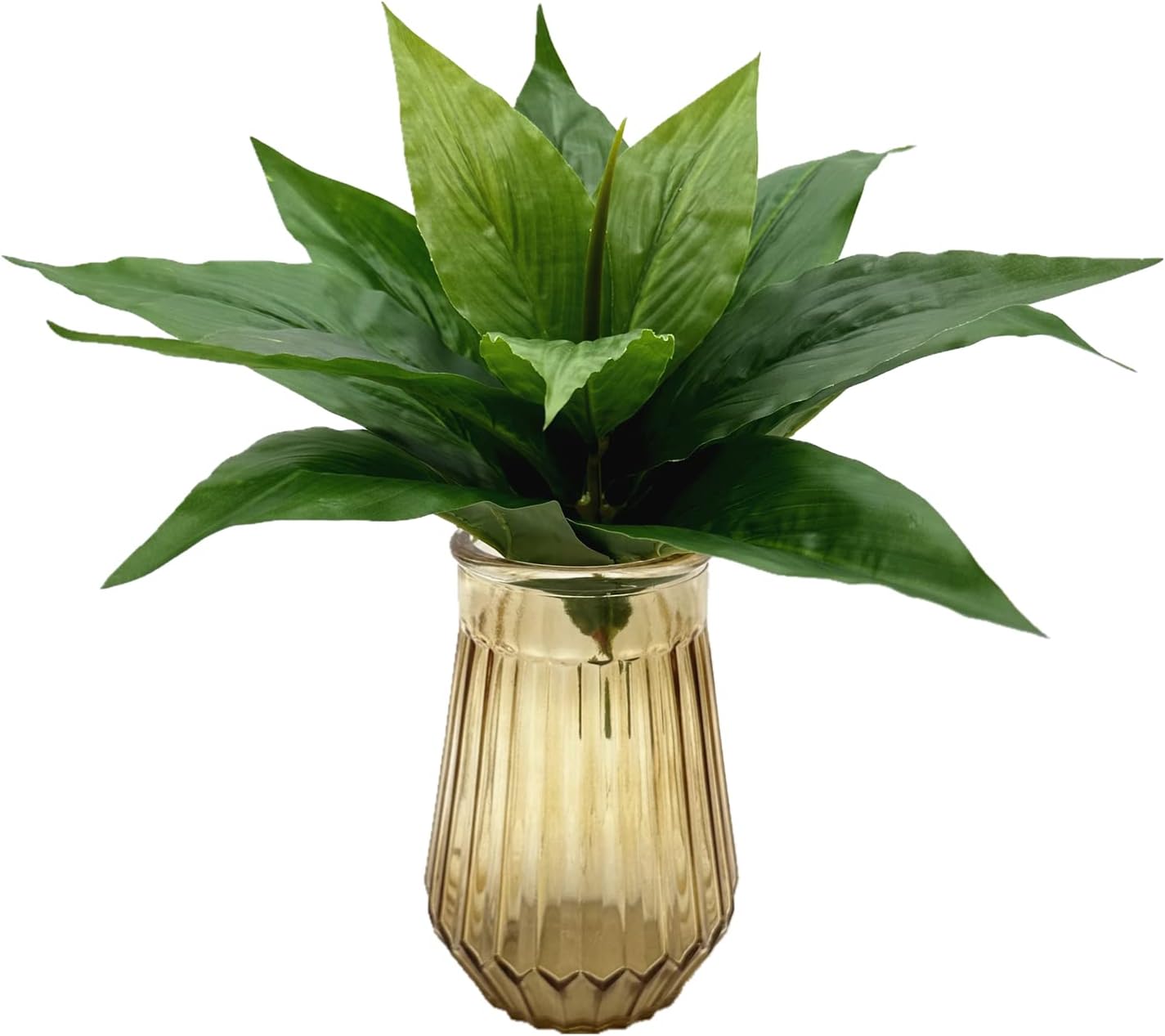 Faux Shrubs Bushes Plants / Agave Grass/ Green/ / 10 Inch / Set of 2