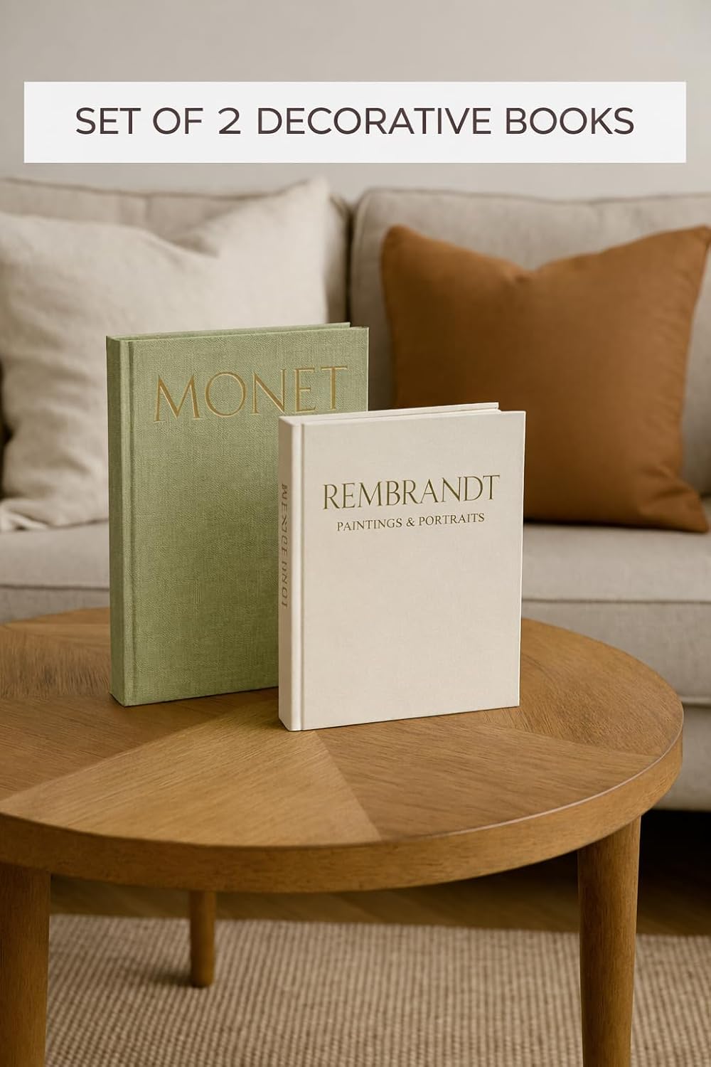 Decorative Books / Boxes Coffee Table / Set of 2