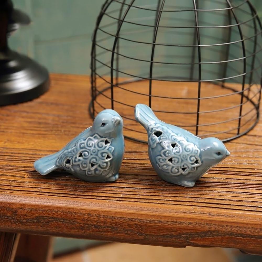 Ceramic Bird Statues / Birds