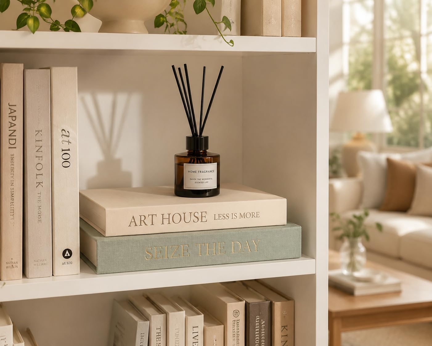 Linen Decor Books / Set of 2