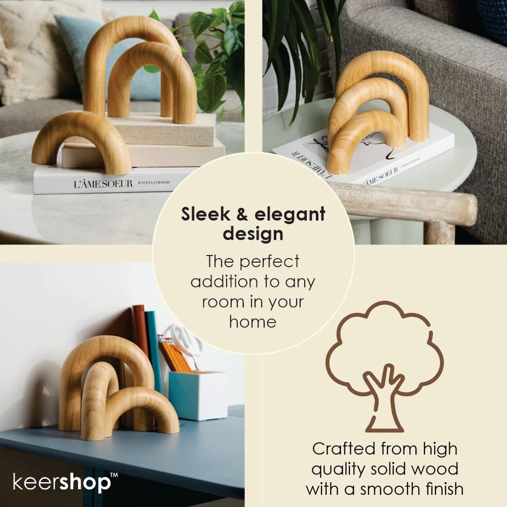 3-Piece Natural Arches Home Decor Set / Natural 3pc Set Arches