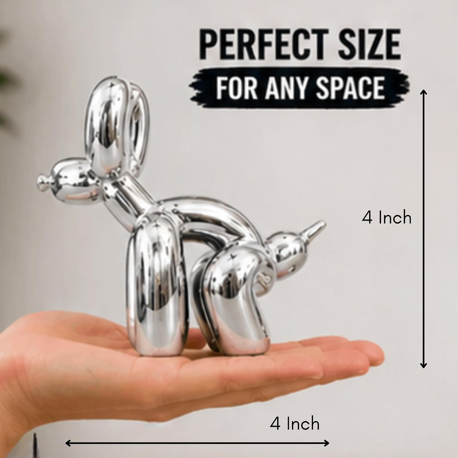 Funny Desk Decor / Silver