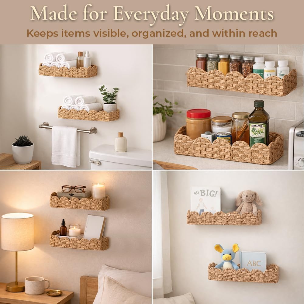 Decorative Shelves / Floating Bookshelf for Nursery