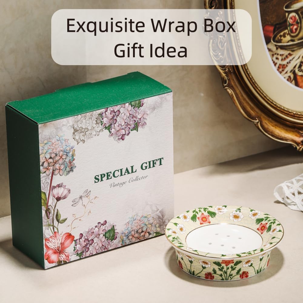 Double-Layer Round Soap Tray / Style B