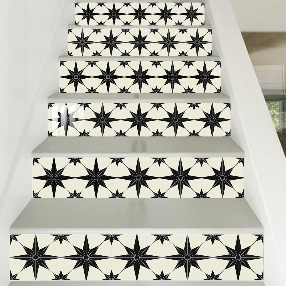Peel and Stick Self Adhesive Removable Tiles Backsplash / 8 x 8 / Set of 16
