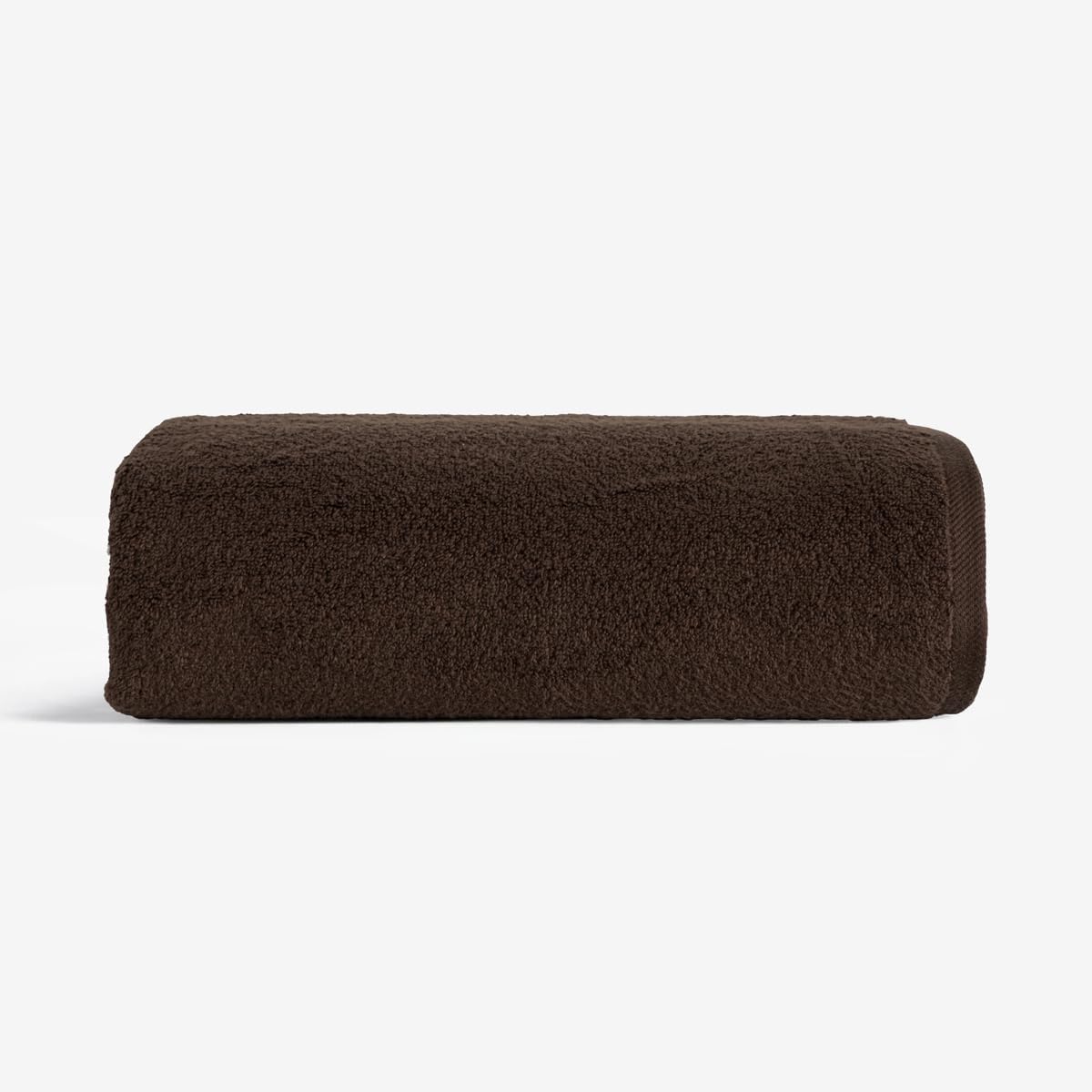 SALBAKOS 100% Turkish Cotton Bath Sheet 40x80 (1-Piece, Chocolate Brown) | Extra Large Jumbo Oversized Bathroom and