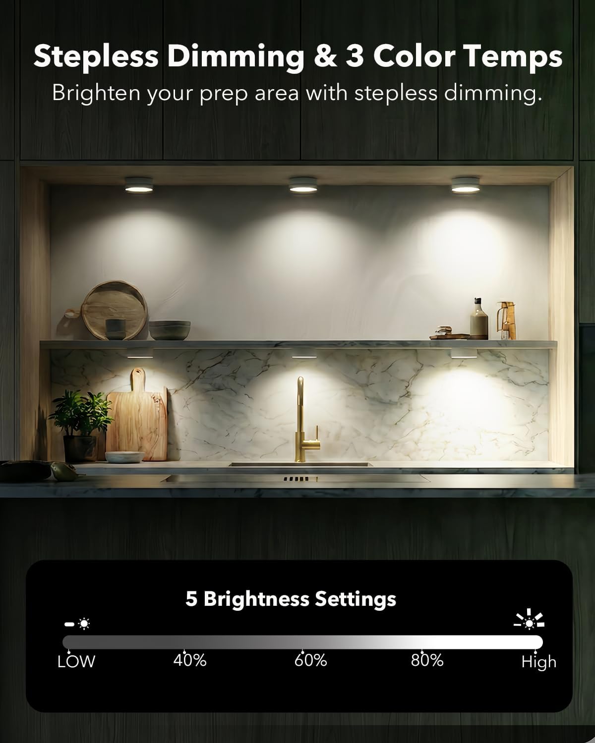 2400mAh USB Rechargeable Puck Lights, RGB Motion Sensor Closet Light | Color Changing, Magnetic,Timer, Wireless Stick