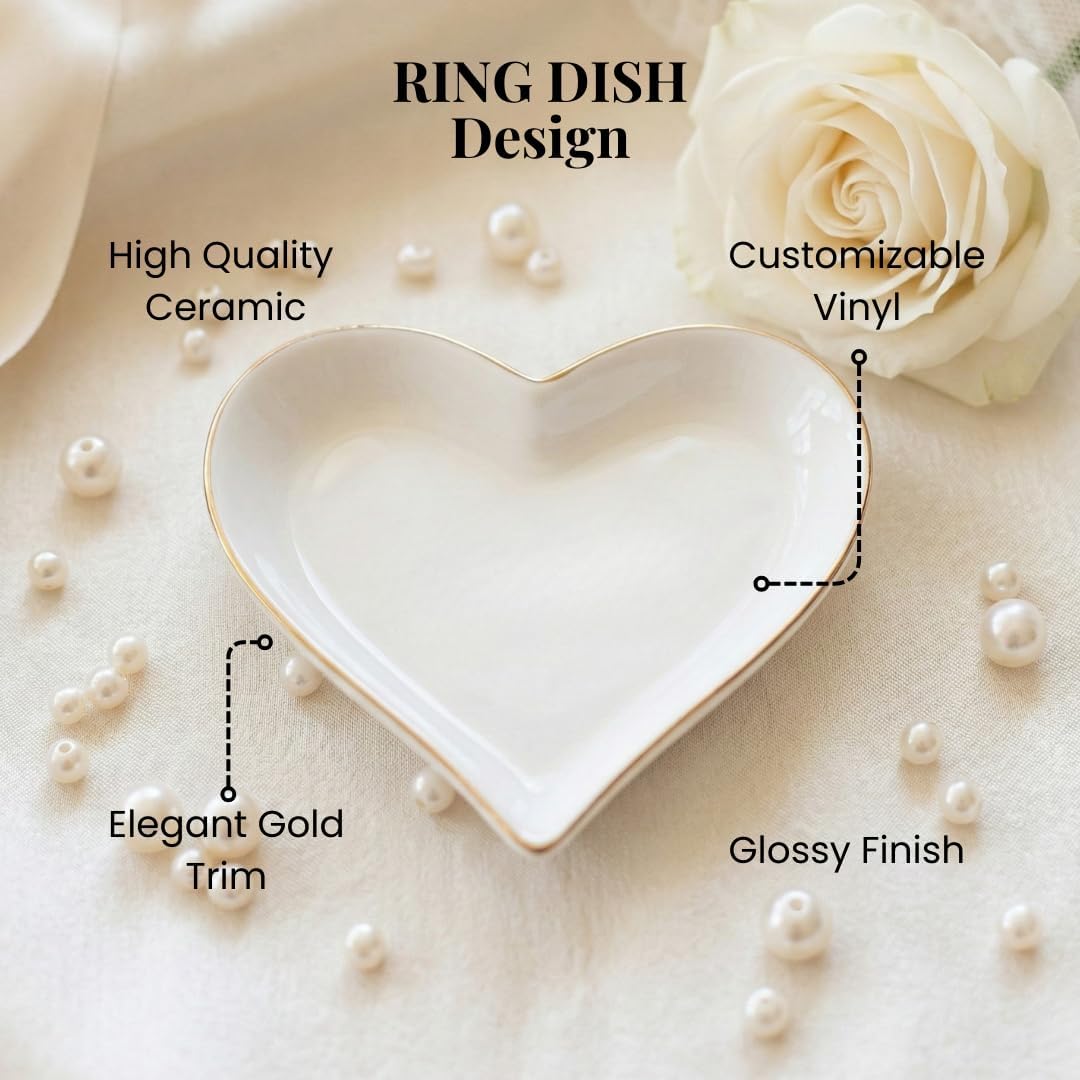 Ceramic Trinket Tray / Jewelry Holder