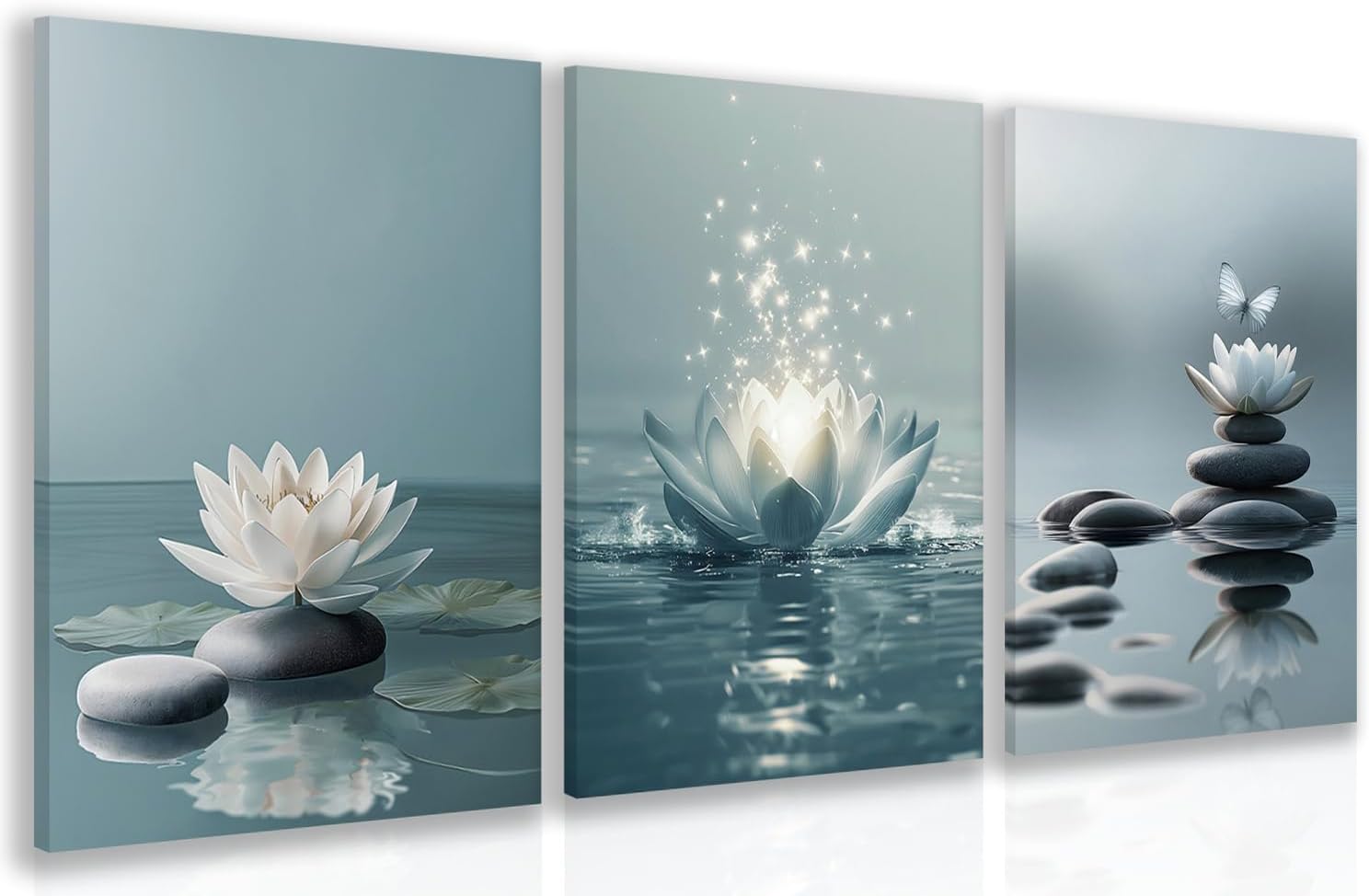 FGFK Positive Affirmations Wall Art Poster Hanger Frame 16x24 Inch