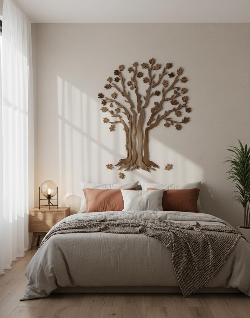 Rustic Forest Decor / Bronze / 39 x 59