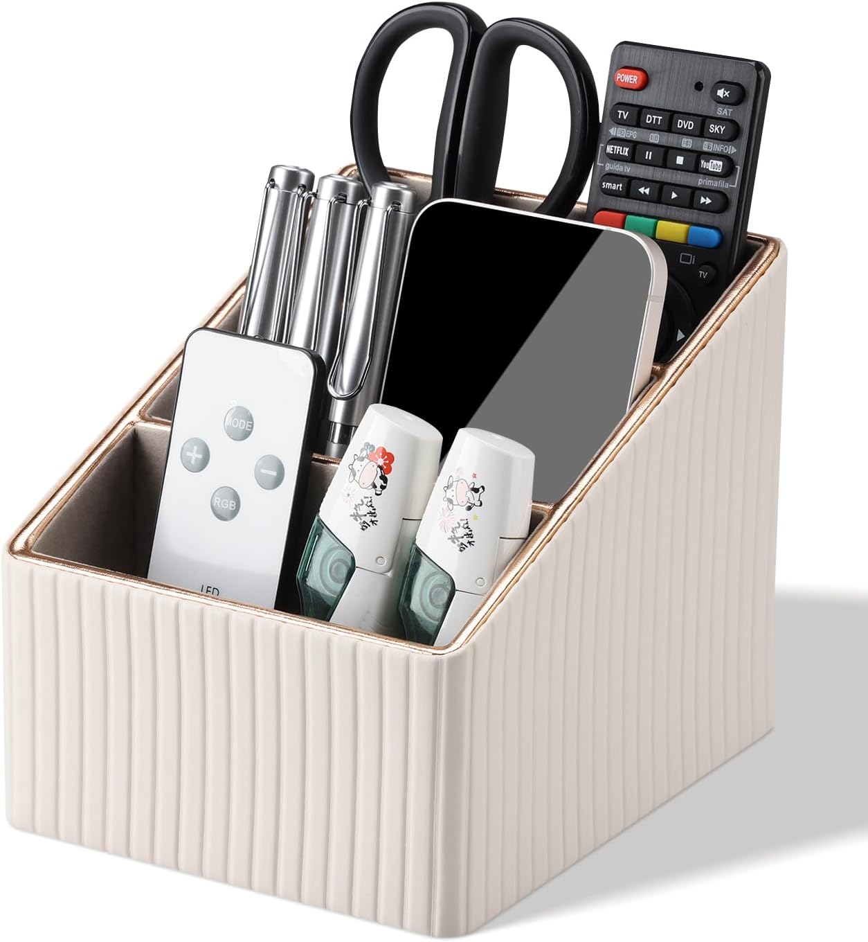 Remote Control Holder / Light Beige