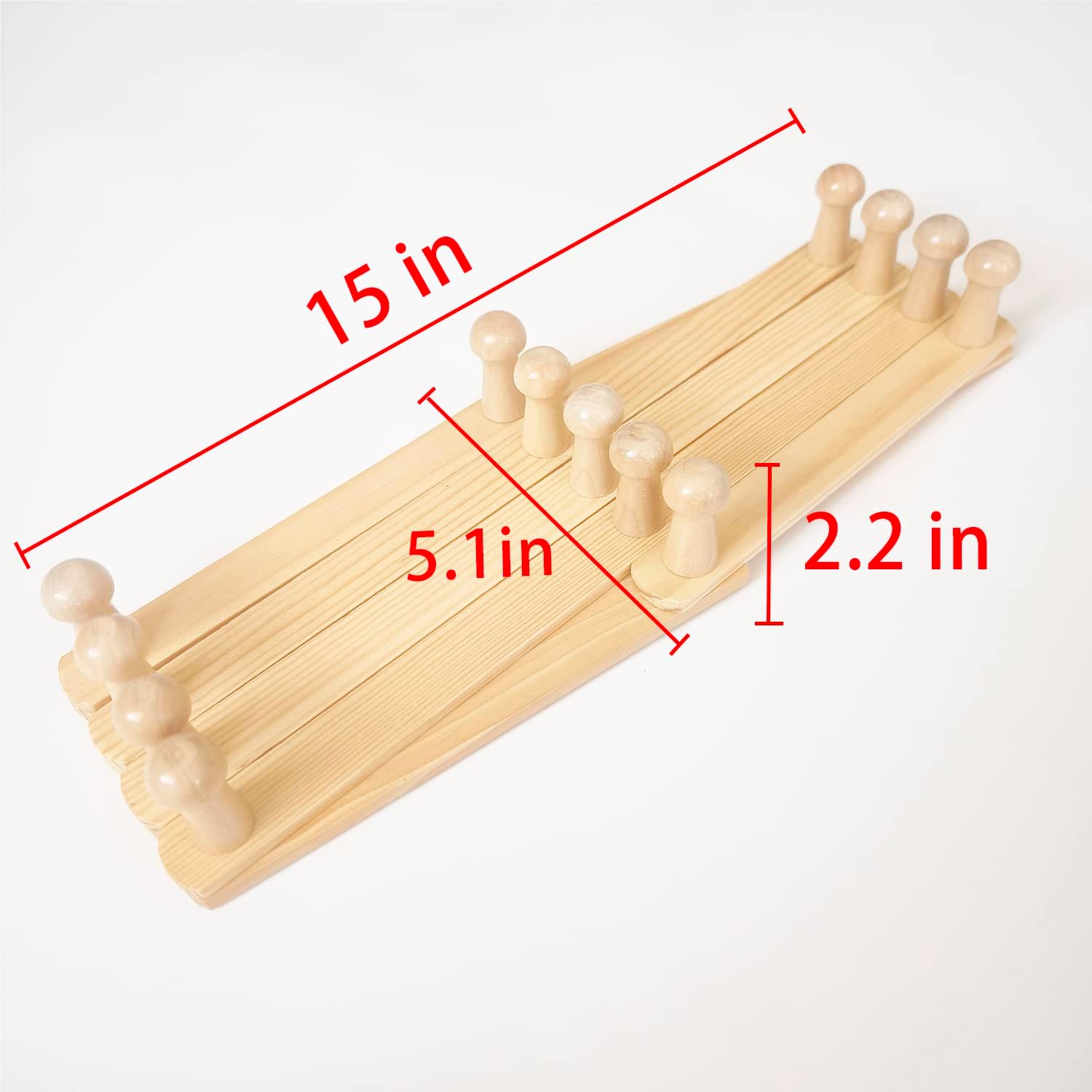 AMAPON Accordion Wall Hanger Expandable Coat Hat Rack13 Peg Hook 2 Pack | Hang Hats Jackets Coffee Mug Purses Necklaces