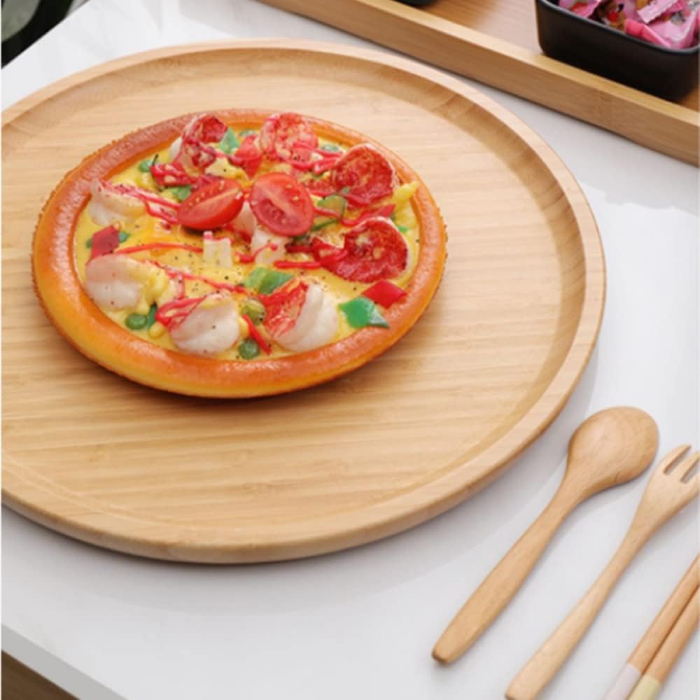 Wood Serving Tray / 13.8 / 13.8 Inch