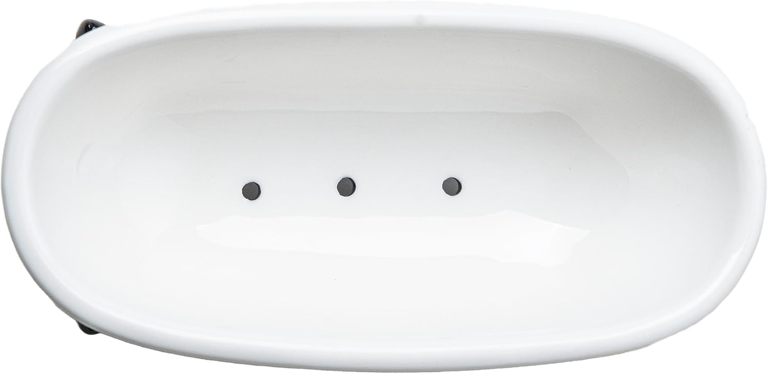Decorative Bar Soap Holder / Black