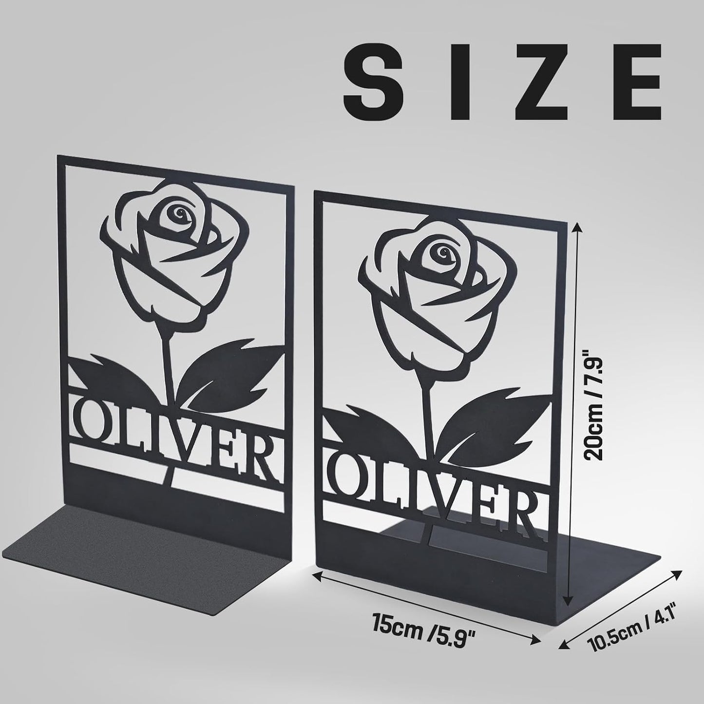 Heavy Duty Bookends / Color04 Rose