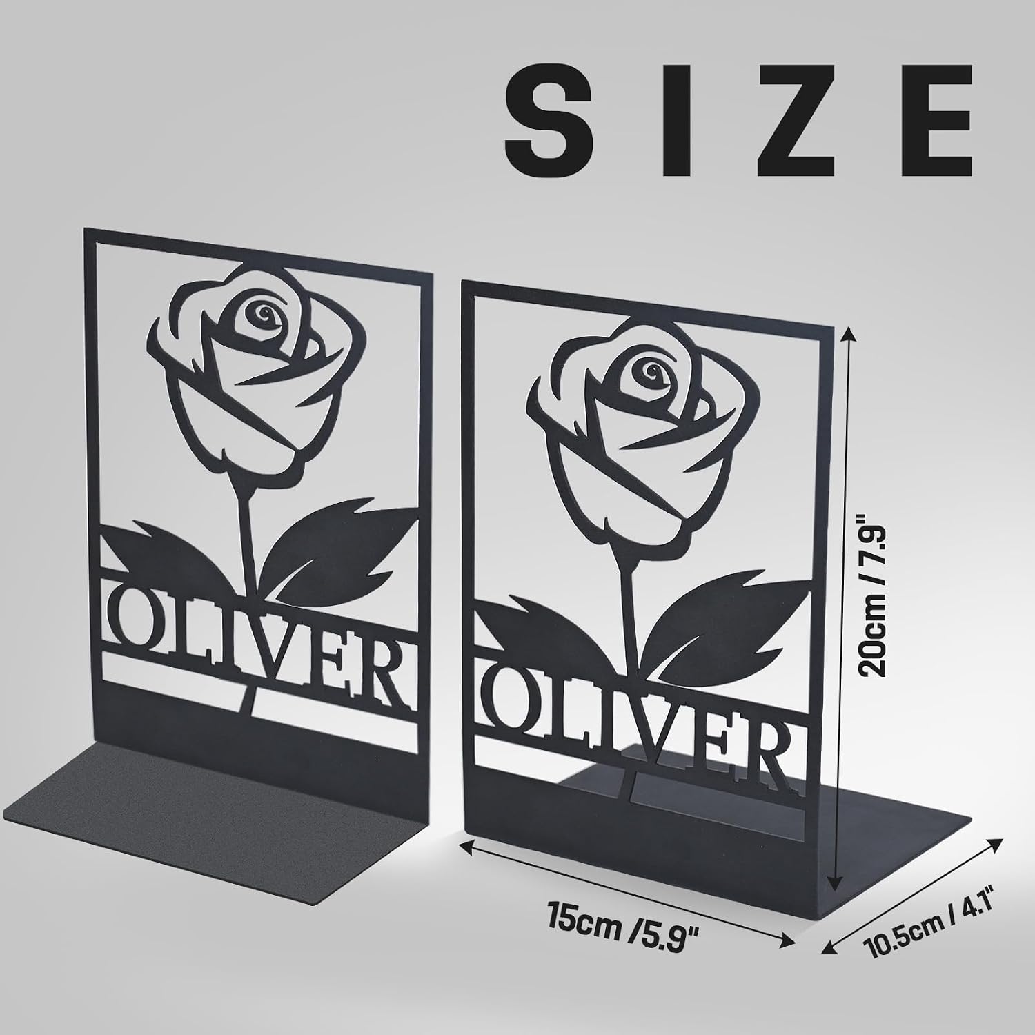Heavy Duty Bookends / Color04 Rose